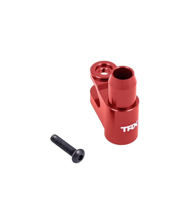 Servo horn steering 6061-T6 aluminum (red-anodized) TRX7747-RED