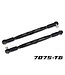 Traxxas Toe links X-Maxx (TUBES black-anodized 7075-T6 aluminum stronger than titanium) (157mm) & aluminum wrench 10mm (1) TRX7748-BLK