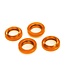 Traxxas Spring retainer (adjuster) orange-anodized aluminum for GTX shock TRX7767-ORNG