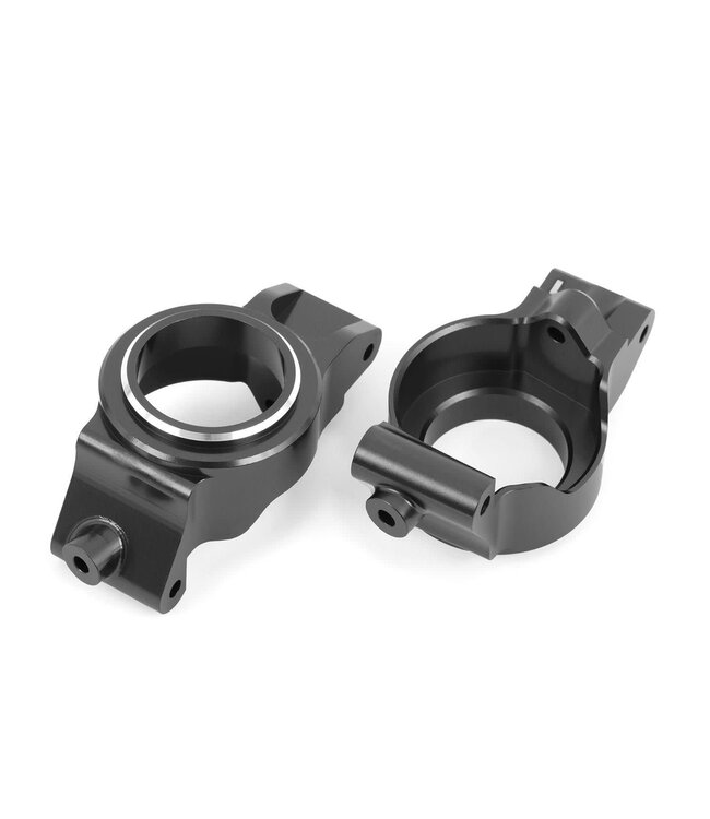 Caster blocks (c-hubs) 6061-T6 aluminum (gray-anodized) left & right TRX7832-GRAY