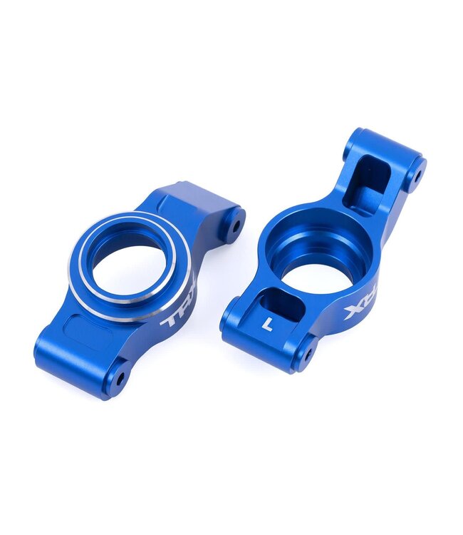 Carriers stub axle (blue-anodized 6061-T6 aluminum) (left & right) TRX7852-BLUE