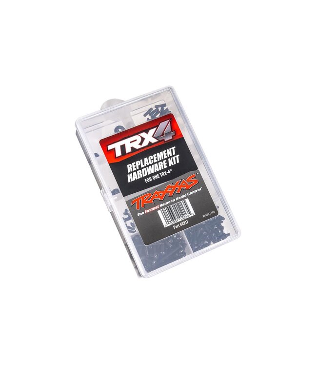 Hardware kit for: TRX-4 (contains all hardware used on TRX-4) TRX8217