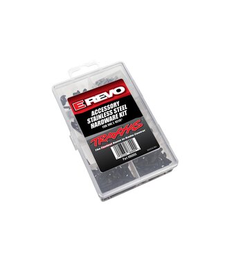 Traxxas Hardware kit stainless steel E-Revo VXL (contains all stainless steel hardware used on E-Revo VXL) TRX8689X