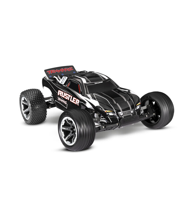 Rustler 2WD 1/10 Scale Stadium Truck TQ 2.4GHz w/USB-C - Black