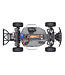 Slash 2WD 1/10 Scale Short Course Racing Truck TQ 2.4GHz w/USB-C - Orange