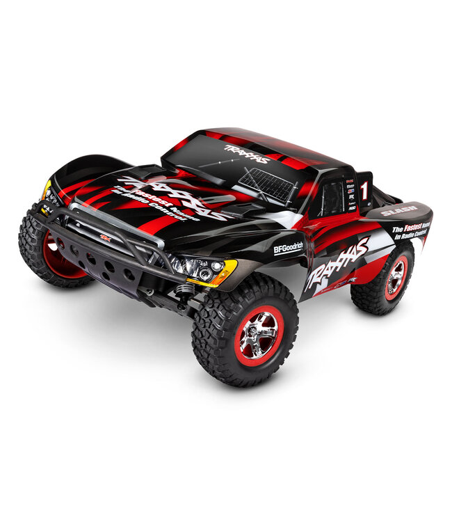 Slash 2WD 1/10 Scale Short Course Racing Truck TQ 2.4GHz w/USB-C - Red