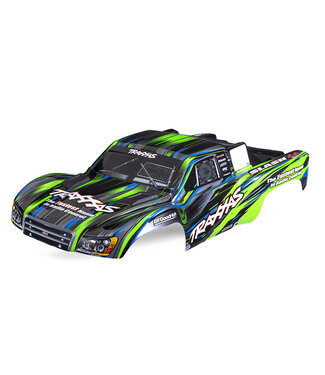 Traxxas Body Slash 4X4 green (painted) (assembled with front & rear body mount latches for clipless mounting) TRX6932-GRN