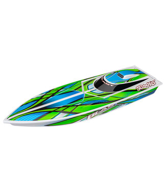 Traxxas Blast High Performance Race Boat TQ 2.4GHz radio system - Green with USB-C charger and Battery