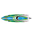 Blast High Performance Race Boat TQ 2.4GHz radio system - Green with USB-C charger and Battery