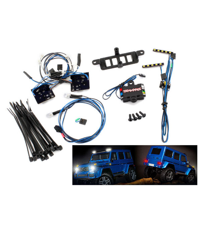 LED light set (contains headlights taill lights roof lights and distribution TRX8899