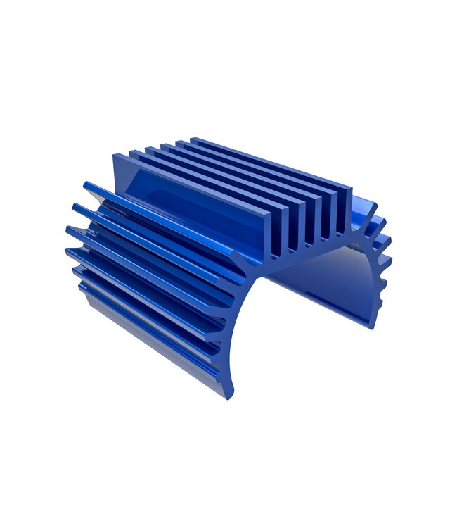 Heat sink for Titan 87-T motor (6061-T6 aluminum blue-anodized) TRX9793-BLUE