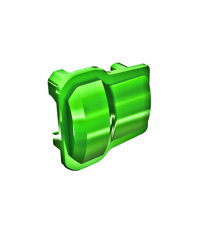 Axle cover 6061-T6 aluminum (green-anodized) (2) with 1.6x12mm (8)