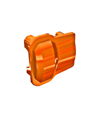 Traxxas Axle cover 6061-T6 aluminum (orange-anodized) (2) with 1.6x12mm (8) TRX9787-ORNG