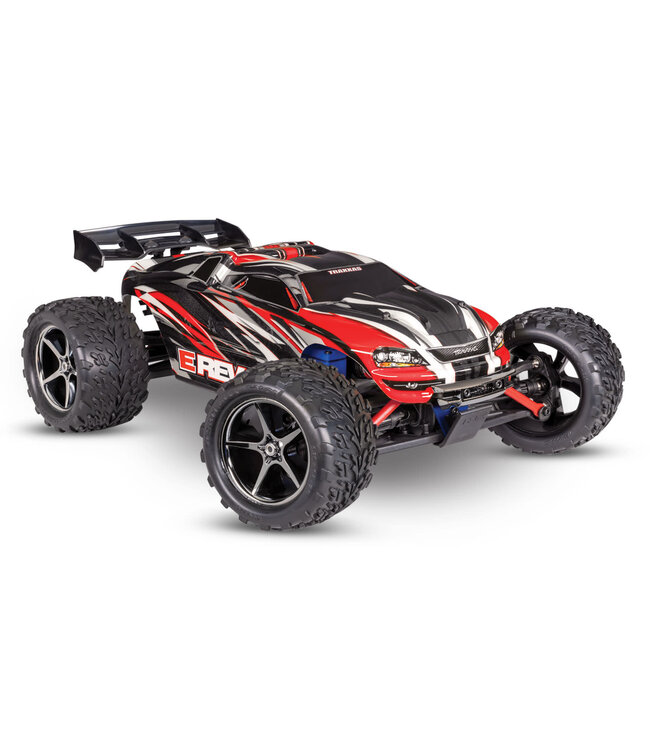 Traxxas E-Revo 1/16 4X4 TQ with USB-C charger & battery - Red