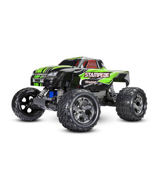 Traxxas Stampede 1/10 Scale Monster Truck TQ 2.4GHz with USB-C and Battery - Green