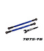 Traxxas Toe links front (TUBES blue-anodized) 7075-T6 aluminum) (2) (for use with #7895 WideXmaxx suspension kit) TRX7897X