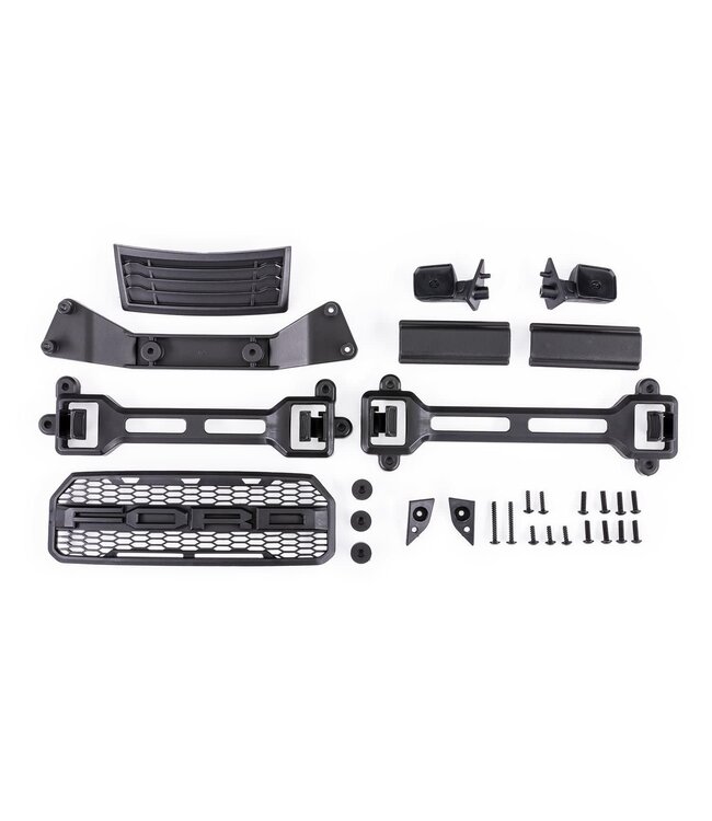 Body accessories kit 2017 Ford Raptor (with grille, hood insert, side mirrors, & mounting hardware) (includes mounts for clipless mounting) TRX5920