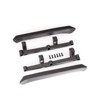 Traxxas Side trim (left & right) with trim retainers (left & right) (fits #7412 series bodies) TRX7419