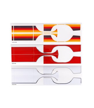 Traxxas Decal sheets Ford F-150 (1979) (red, white, & freewheel) (fits #9230 body) TRX9298