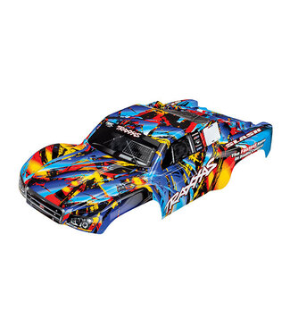Traxxas Body Slash 4X4 (also fits 2WD) Rock n' Roll (painted decals applied) (assembled with front & rear latches for clipless mounting) TRX5848-RNR