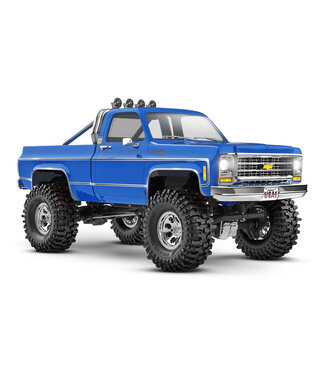 Traxxas TRX-4M High Trail Crawler with 1979 Chevrolet K10 Truck Body Blue 1/18 4WD Electric Truck