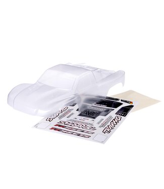 Traxxas Body Slash 4X4 heavy duty (also fits 2WD) (clear requires painting) with window masks (requires #6967 latches and #6966 latch mounts for clipless mounting) TRX6965R