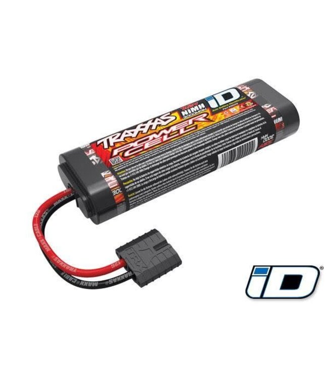 Battery Power Cell 3000mAh (NiMH 6-C flat 7.2V) TRX2922X