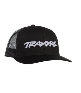 Traxxas Trucker Hat Curved Bill Black TRX1182-BLK