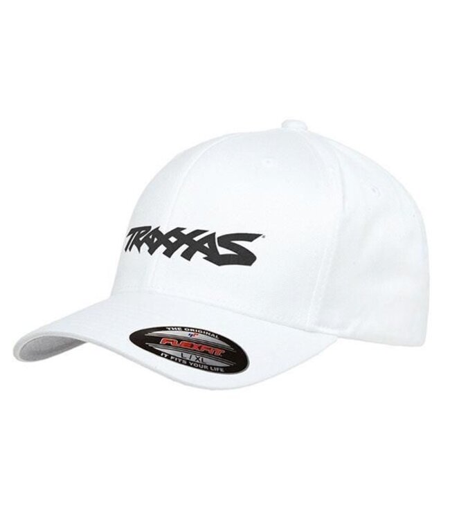 Traxxas Logo Hat White L/XL TRX1188-WHT-LXL