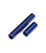 Traxxas Driveshafts center female 6061-T6 aluminum (blue-anodized) (front & rear) (for use with #9751 center driveshafts) (fits 1/18 TRX-4M vehicles with 161mm wheelbase) TRX9852-BLUE