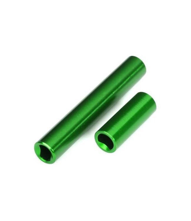 Driveshafts center female 6061-T6 aluminum (green-anodized) (front & rear) (for use with #9751 center driveshafts) (fits 1/18 TRX-4M vehicles with 161mm wheelbase) TRX9852-GRN