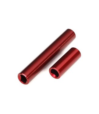 Traxxas Driveshafts center female 6061-T6 aluminum (red-anodized) (front & rear) (for use with #9751 center driveshafts) (fits 1/18 TRX-4M vehicles with 161mm wheelbase) TRX9852-RED