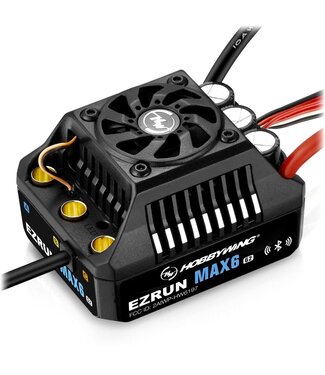 Hobbywing Hobbywing EzRun MAX6 G2 200A 1/6 ESC Waterproof HW30105100