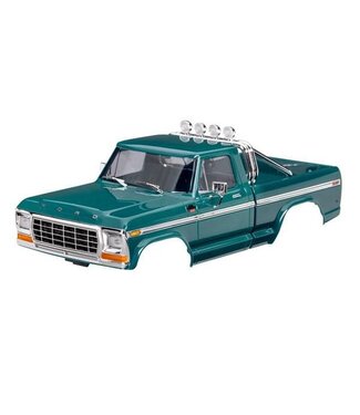 Traxxas Body Ford F-150 truck (1979) green complete TRX9812-GRN