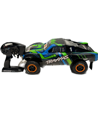 Traxxas Slash 4X4 VXL occasion met GTR-shocks en Extreme HD set en nog veel meer