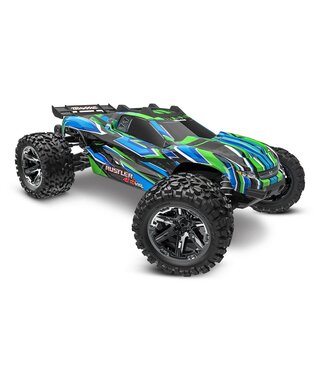 Traxxas Rustler 4X4 VXL Heavy Duty TQi TSM (no battery/charger) - GREEN