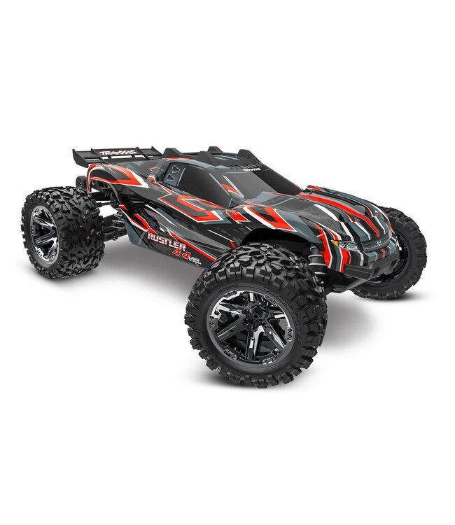 Rustler 4X4 VXL Heavy Duty TQi TSM (no battery/charger) - RED