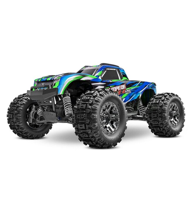 Stampede 4X4 VXL Heavy Duty TQi TSM (no battery/charger) - GREEN