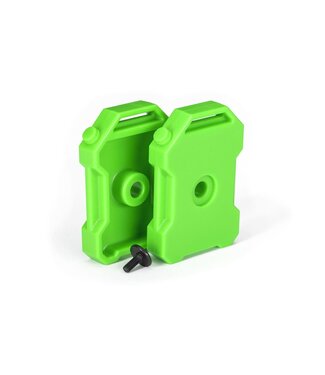 Traxxas Fuel canisters (green) (2) TRX8022-GRN