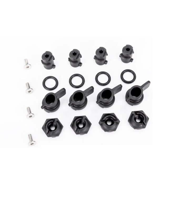 Nuts for hatch mounting (4) wing nuts (4) shafts with o-rings (4) and hardware TRX10318