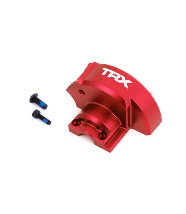 Cover gear (red-anodized 6061-T6 aluminum) TRX10287-RED