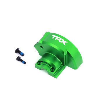 Traxxas Cover gear (green-anodized 6061-T6 aluminum) TRX10287-GRN