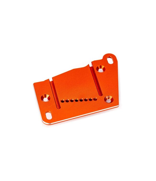 Motor mount cap 6061-T6 aluminum (orange-anodized) TRX10263-ORNG