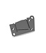 Traxxas Motor mount cap 6061-T6 aluminum (gray-anodized) TRX10263-GRAY