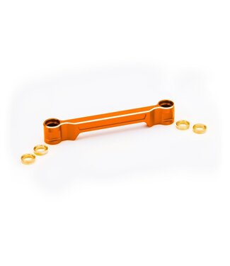 Traxxas Draglink steering 6061-T6 aluminum (orange-anodized) TRX10239-ORNG