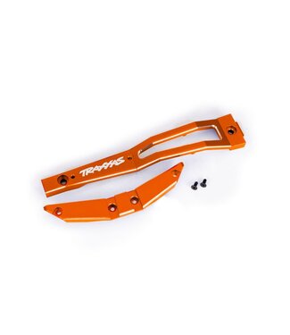 Traxxas Chassis brace front 6061-T6 aluminum (orange-anodized) with hardware TRX10221-ORNG