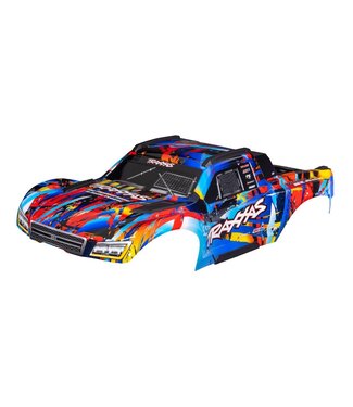 Traxxas Body Maxx Slash Rock n' Roll (painted) with decal sheet (assembled with body plastics & latches for clipless mounting) TRX10211-RNR