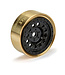 Proline 1/24 Rock Shooter Brass F/R 1.0 7mm Wheel (2) Black PRO281200