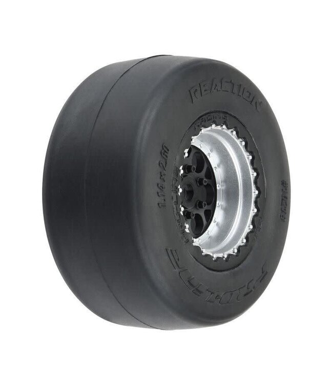 Proline 1/16 Reaction Rear Tires MTD 7mm Black (2) PRO1021810