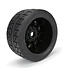 Proline Menace HP 5.7” Street BELTED Tires Mounted on Raid Black 8x48 Removable 24mm hex (2) PRO1020511